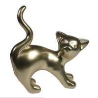 Декоративная фигурка "Золотой котенок"            