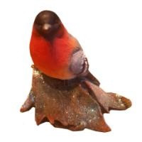 Декоративная фигурка "Птичка на листочке"            