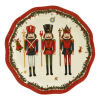 Блюдо для сервировки "Щелкунчик", L25,5 W25,5 H3 см