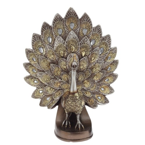 Фигурка декоративная "Павлин", L17 W10 H21,5 см