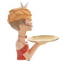 Фигурка декоративная "Девочка", L17 W27 H31 см