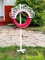 Держатель для шланга с краном "Цветочный венок"    