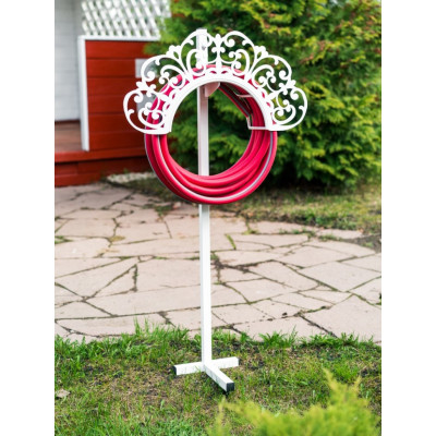 Держатель для шланга с краном "Цветочный венок"    
