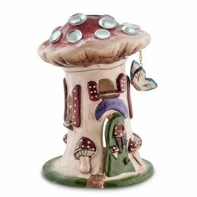 BS-260 Подсвечник-домик "Мухомор"