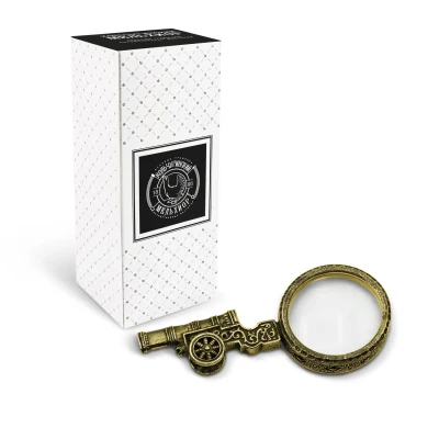 Лупа "Царь-пушка" латунная с чернением