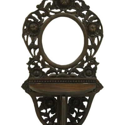 Рама для зеркала с полочкой h86 L50 см