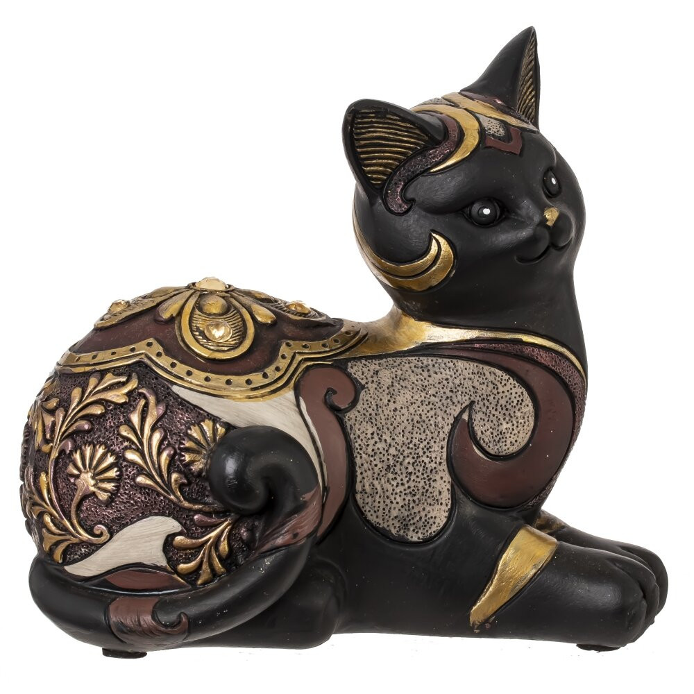Фигурка декоративная "Кошка Маркиза", L9 W8 H14 см