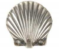 Латунный крючок "Ракушка"