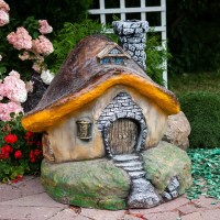 Декоративная крышка для люка "Дом для эльфов" 