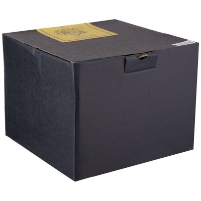 КОНФЕТНИЦА "LEFARD GOLD GLASS" 19,5*19,5 СМ. ВЫСОТА=15 СМ. (КОР=12ШТ.)