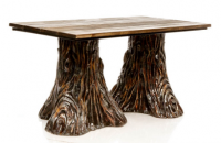 Садовый стол "Два пенька"