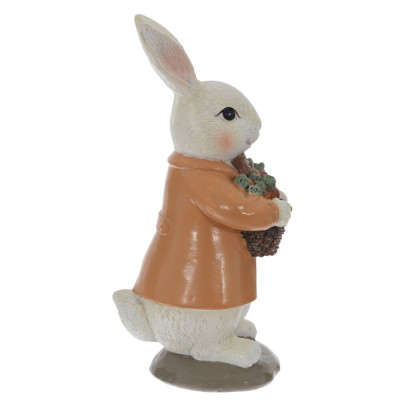 Фигурка декоративная "Заяц", L6,5 W8 H18 см