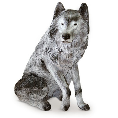 Декоративная садовая фигурка "Свирепый волк"