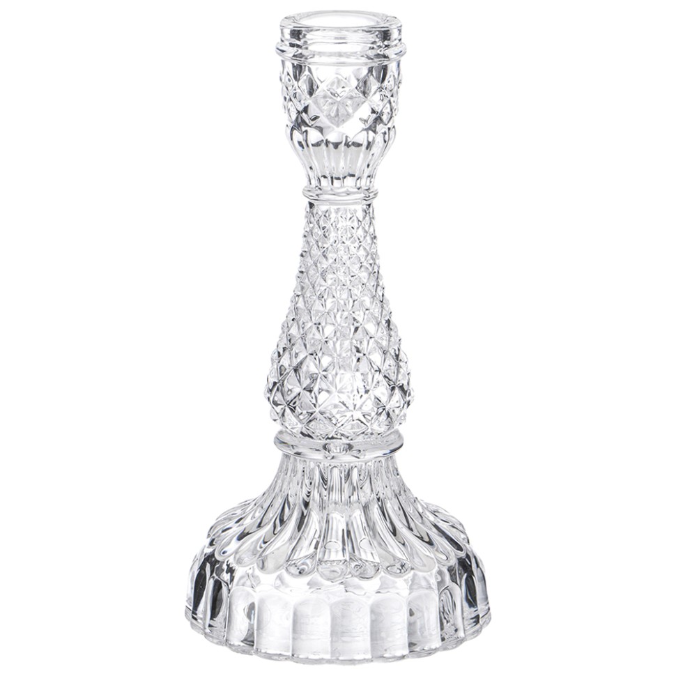 ПОДСВЕЧНИК "DIAMANT" 9*9*18СМ