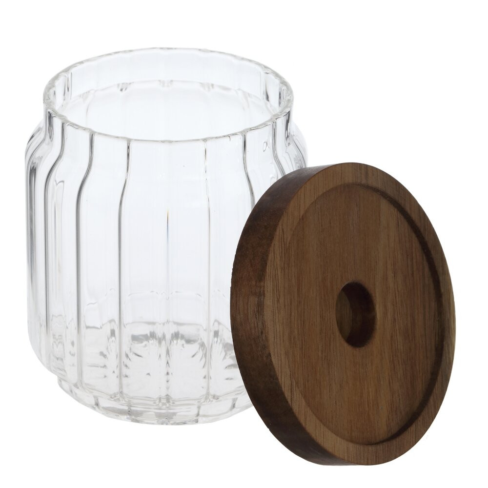 Банка для сыпучих продуктов, 400 мл, L9 W9 H10 см