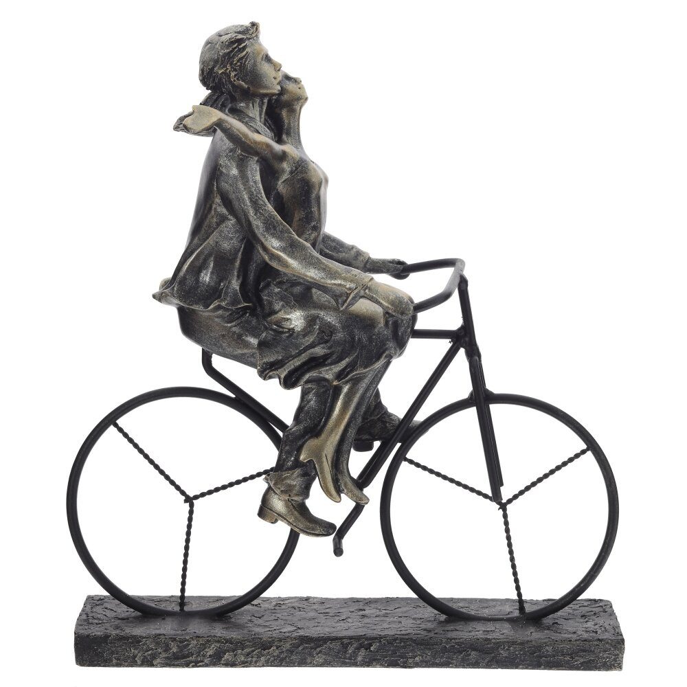 Фигурка декоративная "Влюбленная пара", L24 W12,5 H26,5 см