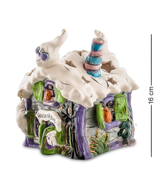 BS-547 Подсвечник "Домик с привидениями" мал. (Pavone)