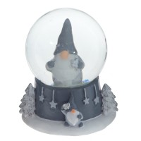 Фигурка декоративная в стекл. Шаре "Гном", D 5 см, L5,5 W5 H6 см, 2в.