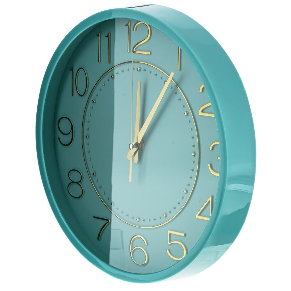 Часы настенные декоративные, L29,5 W4 H29,5 см, (1xАА не прилаг.)