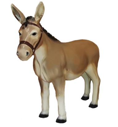 Декоративная садовая фигурка "Ушастый ослик"