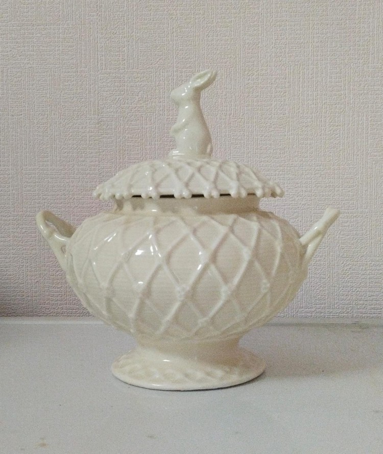 Сахарница фарфоровая Крем де ла крем