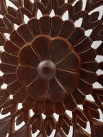 Панно из дерева "Цветок" 