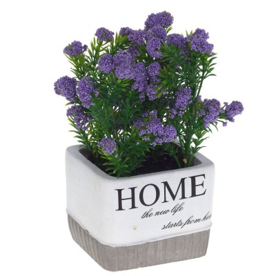 Цветочная композиция, L11 W11 H19 см