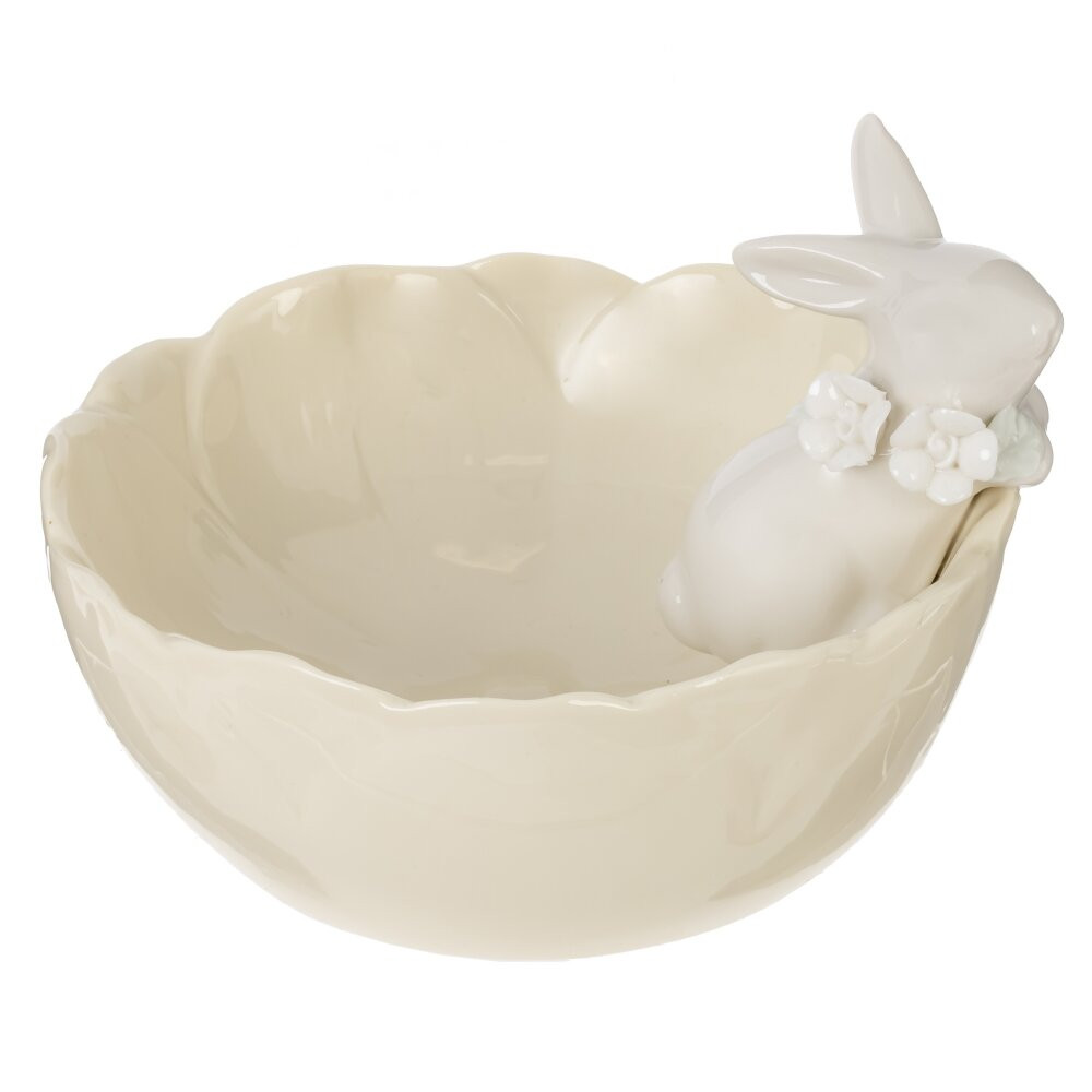 Конфетница "Крольчонок", L14 W13,5 H10 см