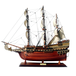 Корабль "Golden Hind"