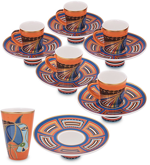 MUG-444 Подарочный набор из 6 кофейных пар MAGUS