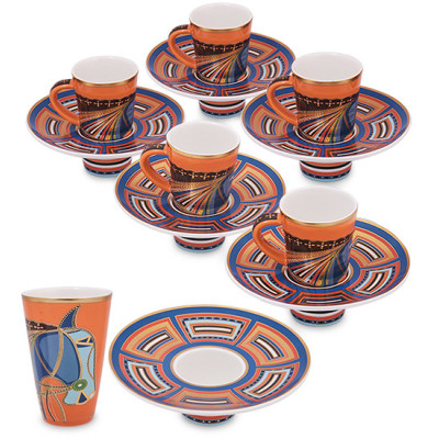 MUG-444 Подарочный набор из 6 кофейных пар MAGUS