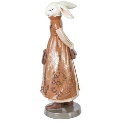 Фигурка декоративная "Зайка", L8,5 W8,5 H24 см