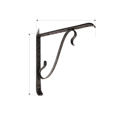 Держатель для полки 16.5 см HC-208 A