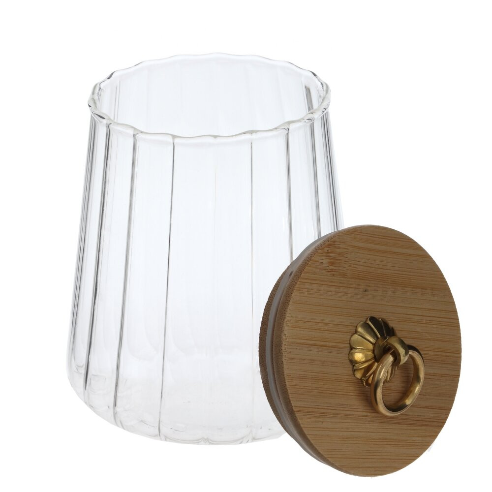 Банка для сыпучих продуктов, 620 мл, L10,5 W10,5 H13 см Банка для сыпучих продуктов, 620 мл, L10,5 W10,5 H13 см