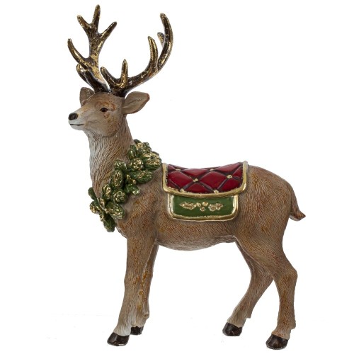 Фигурка декоративная "Олень", L18 W87 H27 см Фигурка декоративная "Олень", L18 W87 H27 см