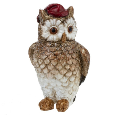 Фигурка декоративная "Сова", L4 W4,5 H8 см, 2в.