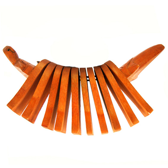 Трещетка Черепаха 28х9см, дерево