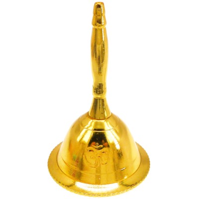 Колокольчик с символом ОМ (АУМ) 7см, D44мм металл