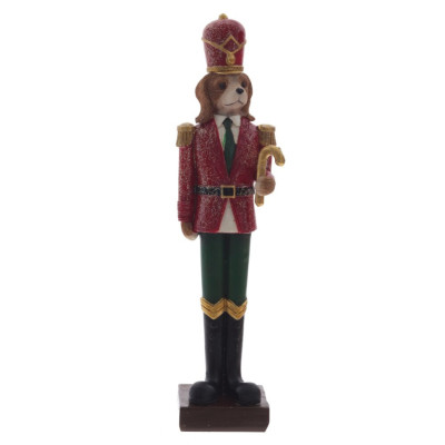 Фигурка декоративная "Солдатик-собака", L5,5 W5 H22,5 см