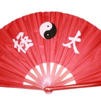 Комплект китайских вееров для танцев "Инь-Янь"