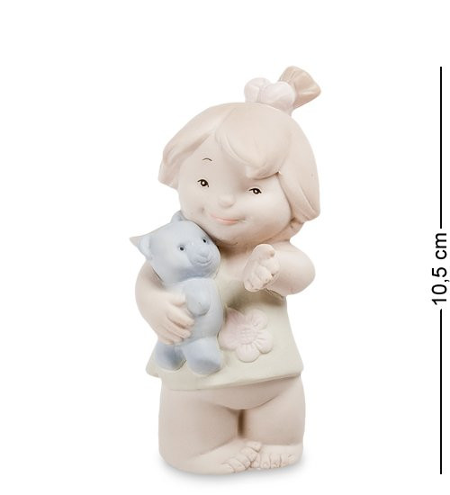 JP-48/27 Фигурка "Девочка" бисквит (Pavone)