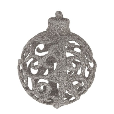 Набор из 3шт, Украшение новогоднее Шар "Трио фэнтези", D8 см, L8 W8 H9 см