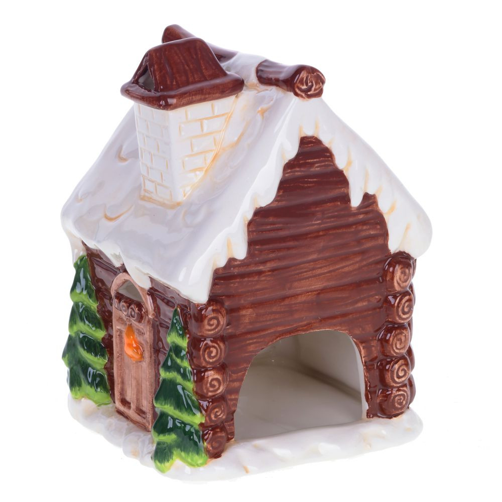 Подсвечник "Избушка", L11,5 W11 H15,5 см