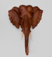 Панно декоративное "Саванный слон"