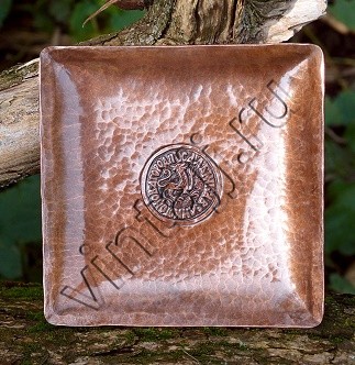 Тарелка декоративная "Актовая печать посадника"