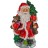 Декоративная садовая фигурка "Санта Клаус с елочкой"