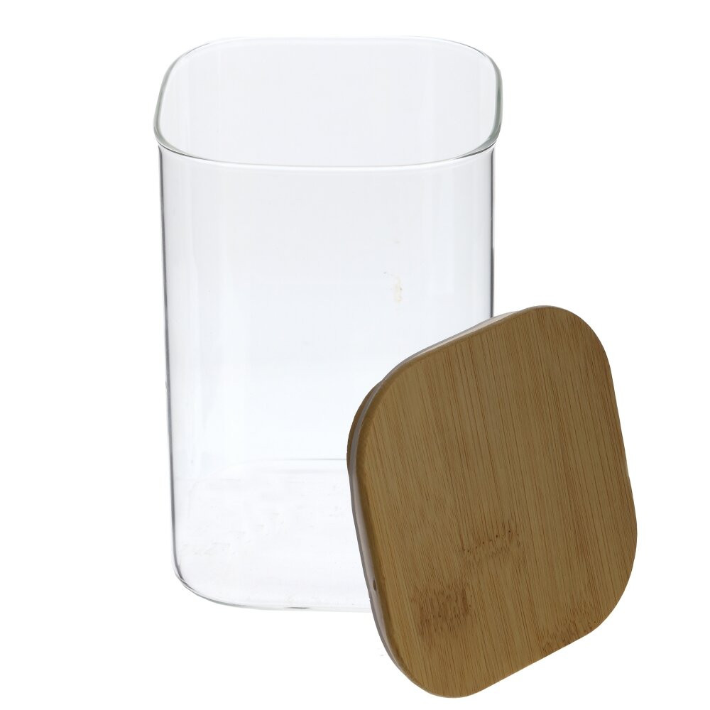 Банка для сыпучих продуктов, 1150 мл, L10 W10 H15 см