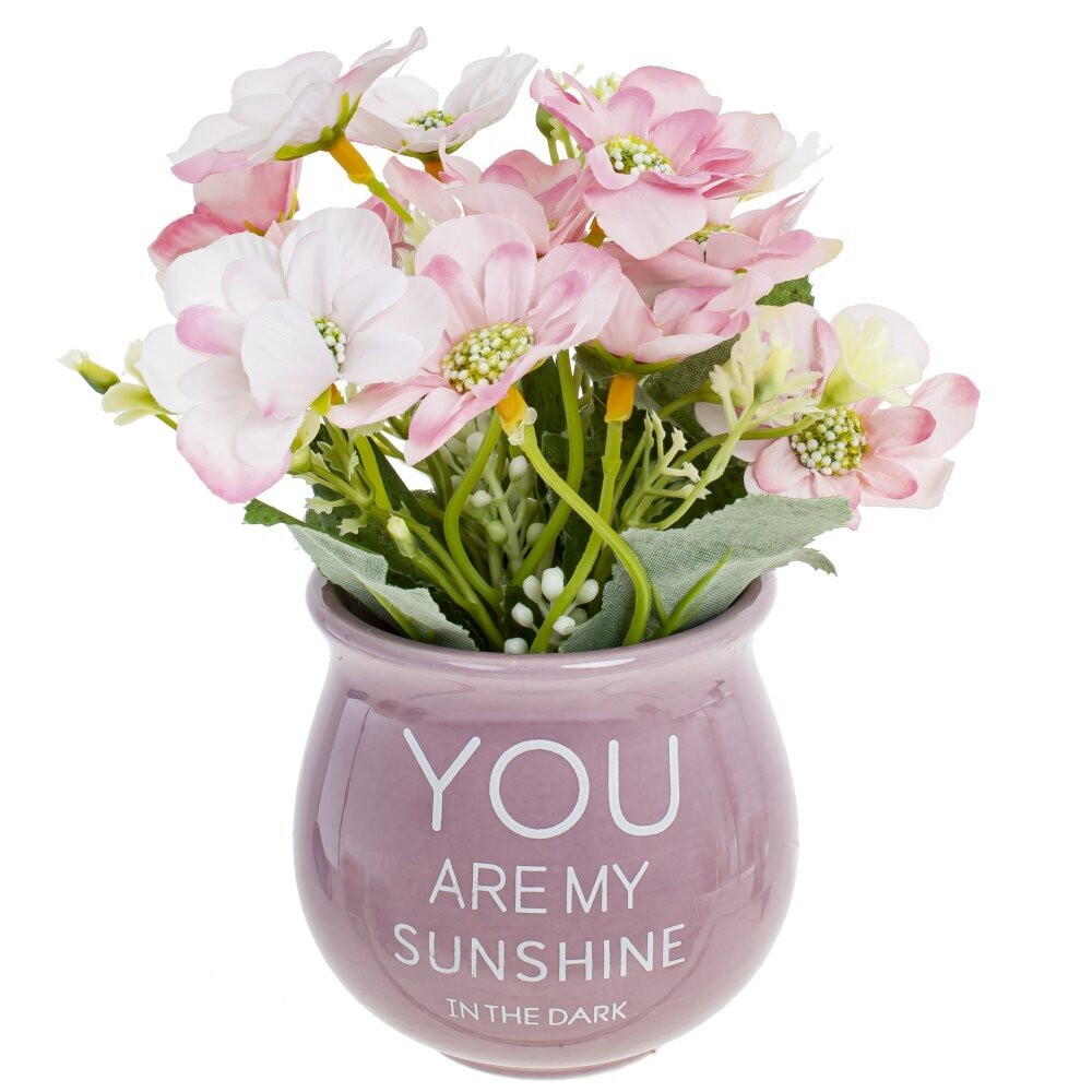 Цветочная композиция, L12,5 W14 H16,5 см