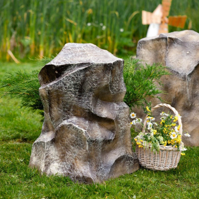 Декоративный садовый камень "Булыжник"         