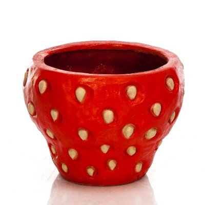 Садовое кашпо "Клубничка"      